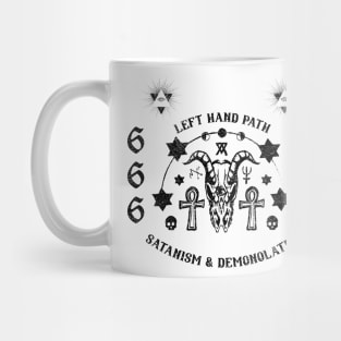 Left Hand Path Satanism & Demonolatry Mug